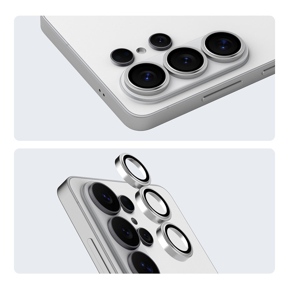 Galaxy S26 Ultra Youngkit Alloy Original Parlama Önleyici Kamera Lens Koruyucu Aparatlı