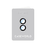 Galaxy Z Flip 6 Uyumlu CaseWorld Alloy Serisi Oleofobik Anti Reflective Kamera Lens Koruyucu Gümüş