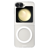 Galaxy Z Flip 6 Kılıf M-safe Şarj Özellikli Youngkit Hidden Sand Serisi Kapak