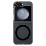 Galaxy Z Flip 6 Kılıf M-safe Şarj Özellikli Youngkit Hidden Sand Serisi Kapak