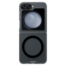 Galaxy Z Flip 6 Kılıf M-safe Şarj Özellikli Youngkit Hidden Sand Serisi Kapak