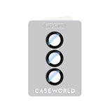 Galaxy Z Fold 6 Uyumlu CaseWorld Alloy Serisi Oleofobik Anti Reflective Kamera Lens Koruyucu Siyah