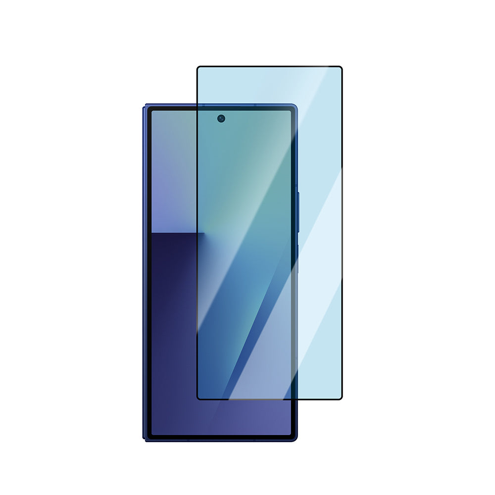 Galaxy Z Fold 7 CaseWorld Applicator Serisi 2.5D Eyesafe Teknolojili 0.33mm Ekran KoruyucuŞeffaf