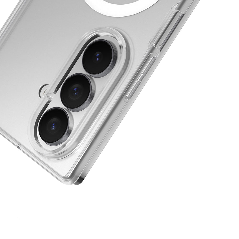 Galaxy Z Fold 7 Uyumlu Kılıf M-safe Şarj Özellikli Youngkit Clear Serisi Kapak Şeffaf