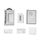 Galaxy Z Fold 8 Ultra Youngkit Alloy Original Parlama Önleyici Kamera Lens Koruyucu Aparatlı