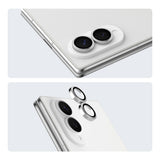 Galaxy Z Fold 8 Youngkit Alloy Original Parlama Önleyici Kamera Lens Koruyucu Aparatlı