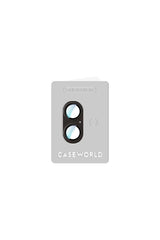 CaseWorld iPhone 16 Plus Karbon Fiber Serisi Anti Reflective Ultra Clear Full Kamera Koruyucu Siyah
