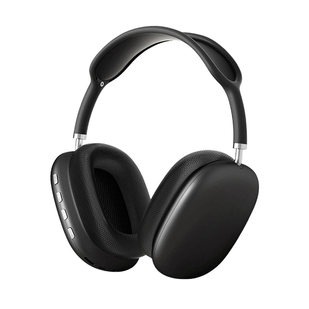 Lapas P10 Hi-Fi Ses Kalitesi Ayarlanabilir ve Katlanabilir Kulak Üstü Bluetooth Kulaklık Siyah