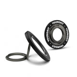 Youngkit Parmak Ring Stand Magnetik 360 Derece Dönebilen Double Ring Serisi Siyah