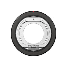 Youngkit Magnetik 360 Derece Dönebilen Dual Fold Rotating Serisi Parmak Ring Stand Siyah