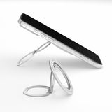 Youngkit Magnetik 360 Derece Dönebilen Dual Fold Rotating Serisi Parmak Ring Stand Gümüş