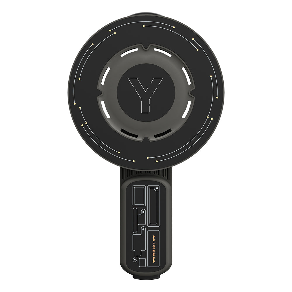 Youngkit Technology Serisi Telefon ve Tabletler için Magnetik Ring Stand Siyah