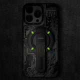 Youngkit Technology Serisi Telefon ve Tabletler için Magnetik Ring Stand Siyah