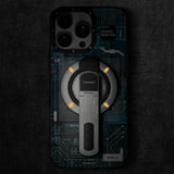 Youngkit Technology Serisi Telefon ve Tabletler için Magnetik Ring Stand Beyaz